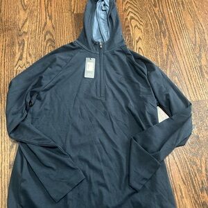 Travis Mathew Navy Blue Zip Up Sweater